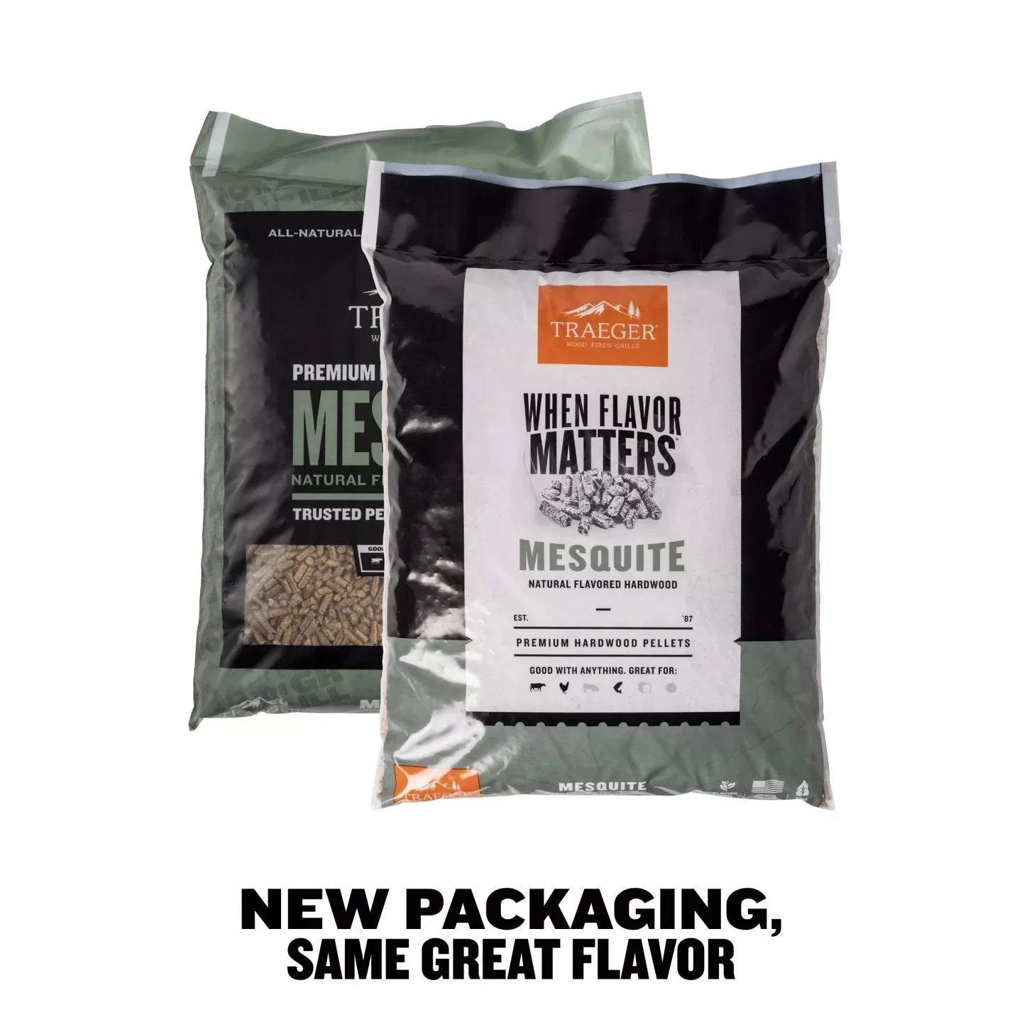 Mesquite pellets