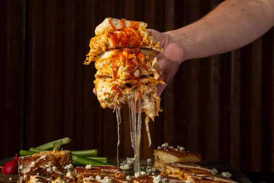 BUFFALO CHICKEN SLIDERS