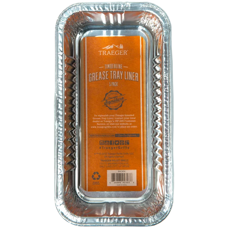 GREASE PAN LINER - 5 PACK - TIMBERLINE® 850 & 1300