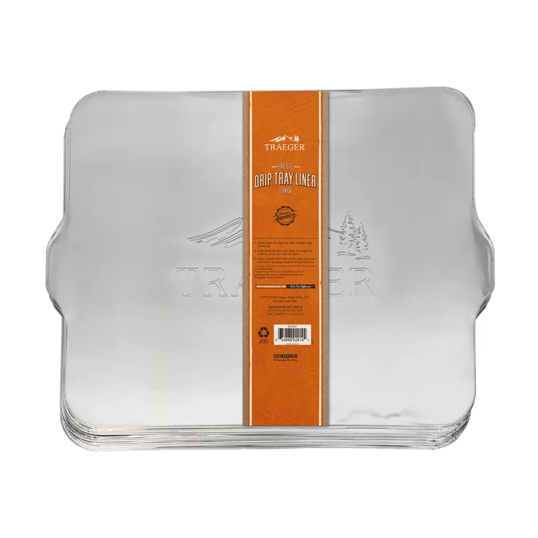 TRAEGER DRIP TRAY LINERS - 5 PACK - PRO 575/PRO 22