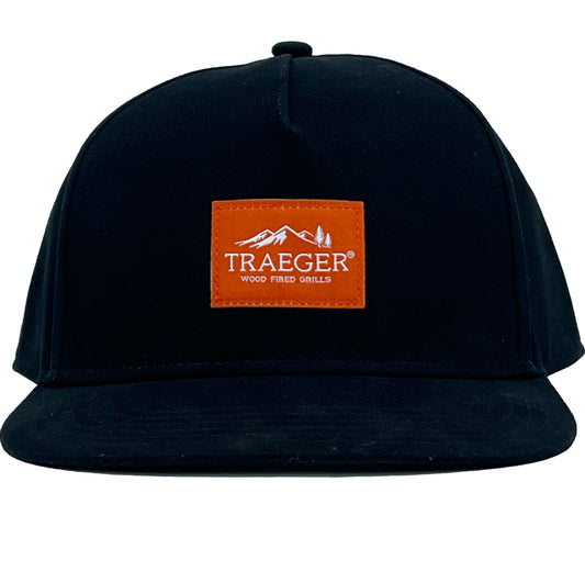 TRAEGER PATCH HAT BLACK